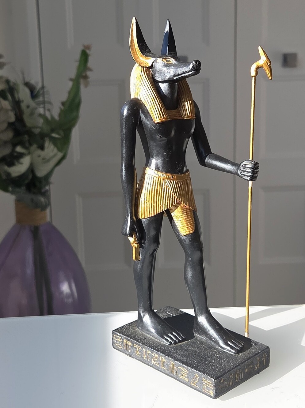 Egyptian Afterlife God Anubis Figurine